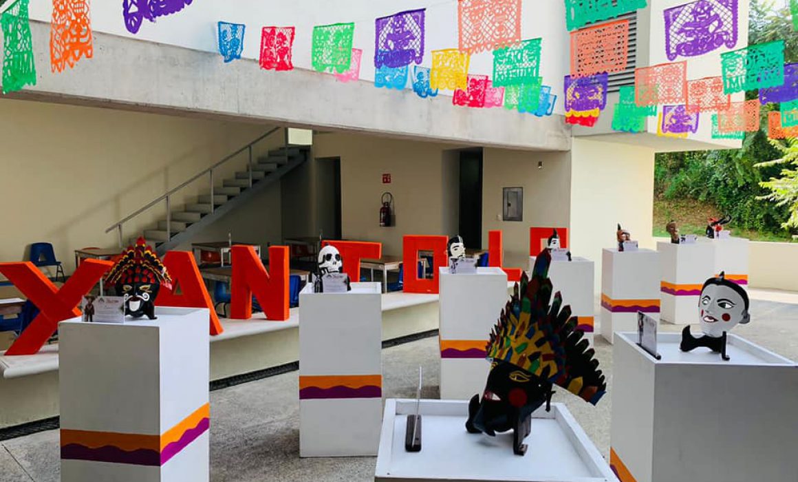 Campus de la UASLP en Tamazunchale se unió a festejos de Xantolo