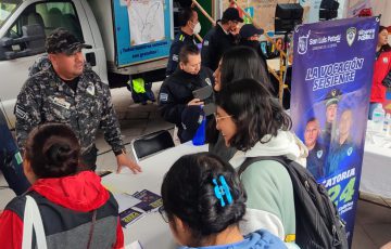 Sigue abierta la convocatoria para ser policía municipal en SLP