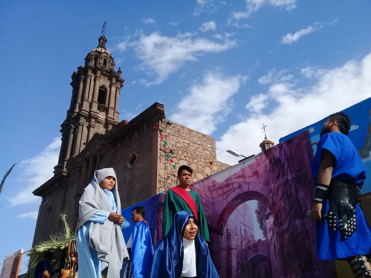 Presentan Pasión viviente en el barrio San Juan de Guadalupe - Noticias de  San Luis Potosí