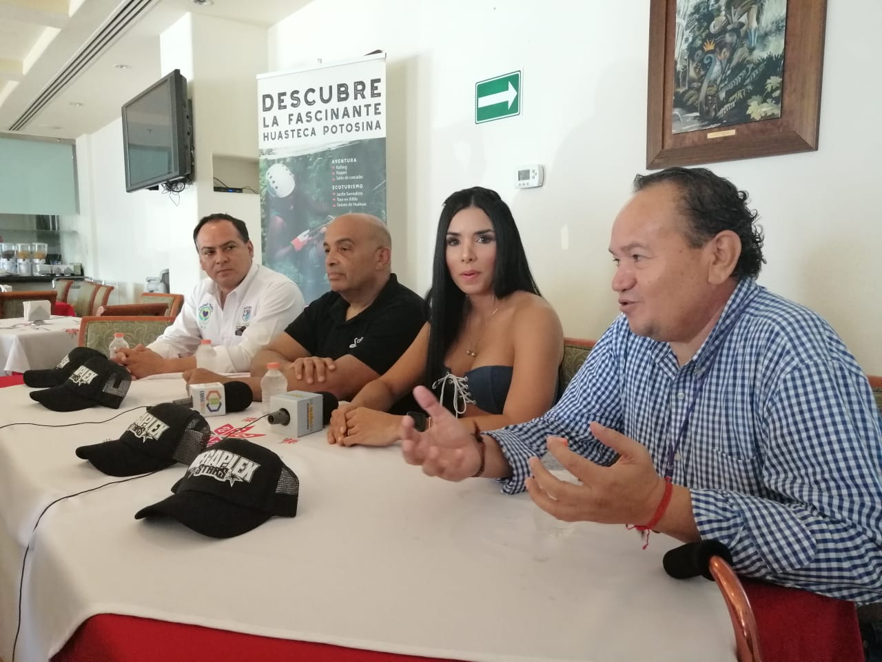 Miss Colombia, Grace Arzuza, visita Ciudad Valles