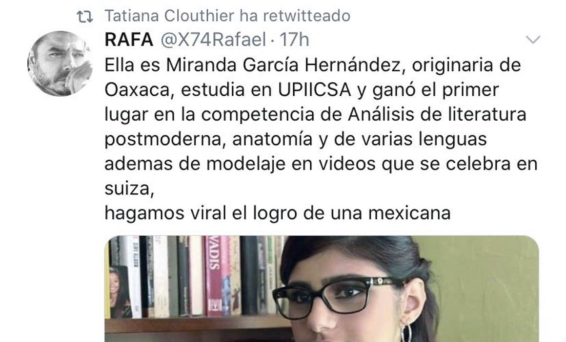 Cae Tatiana Clouthier en broma de ex actriz porno Mia Khalifa - Noticias de San  Luis Potosí