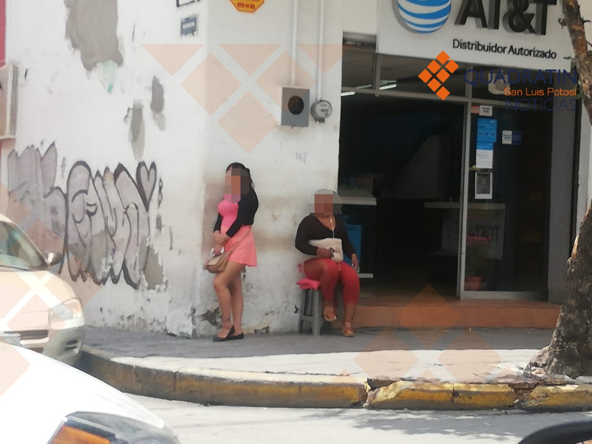 Sexoservidoras se mantienen en las calles sin protección sanitaria -  Noticias de San Luis Potosí