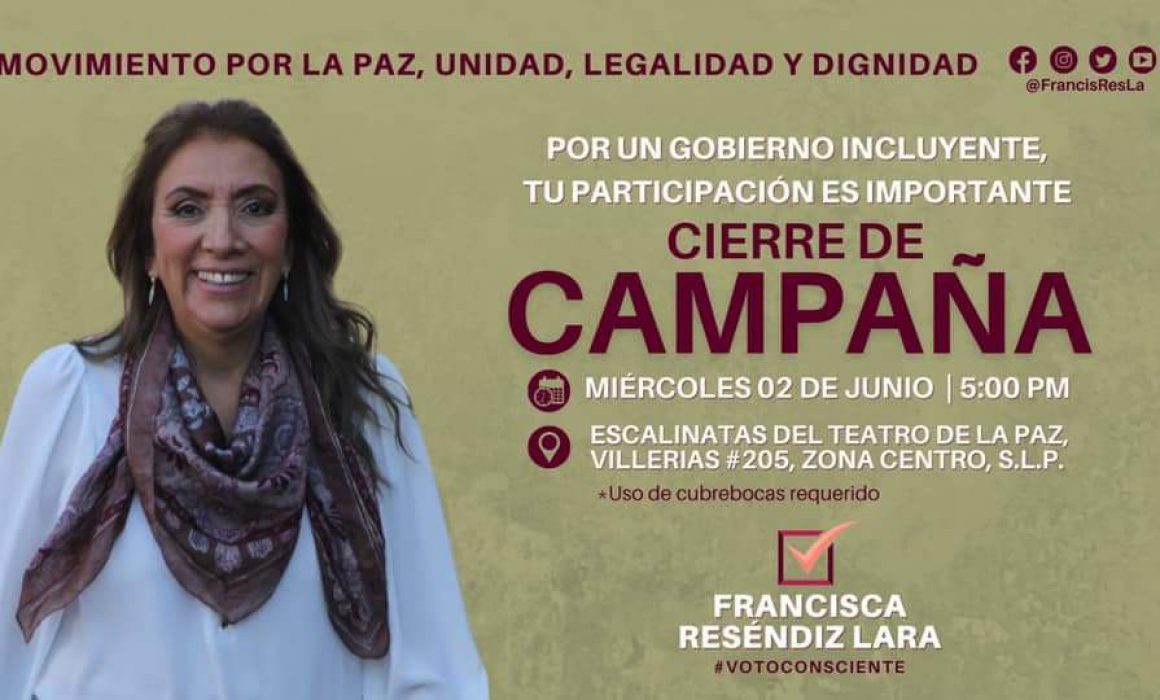 Cierra campaña candidata no registrada de Morena en SLP - Noticias de San  Luis Potosí