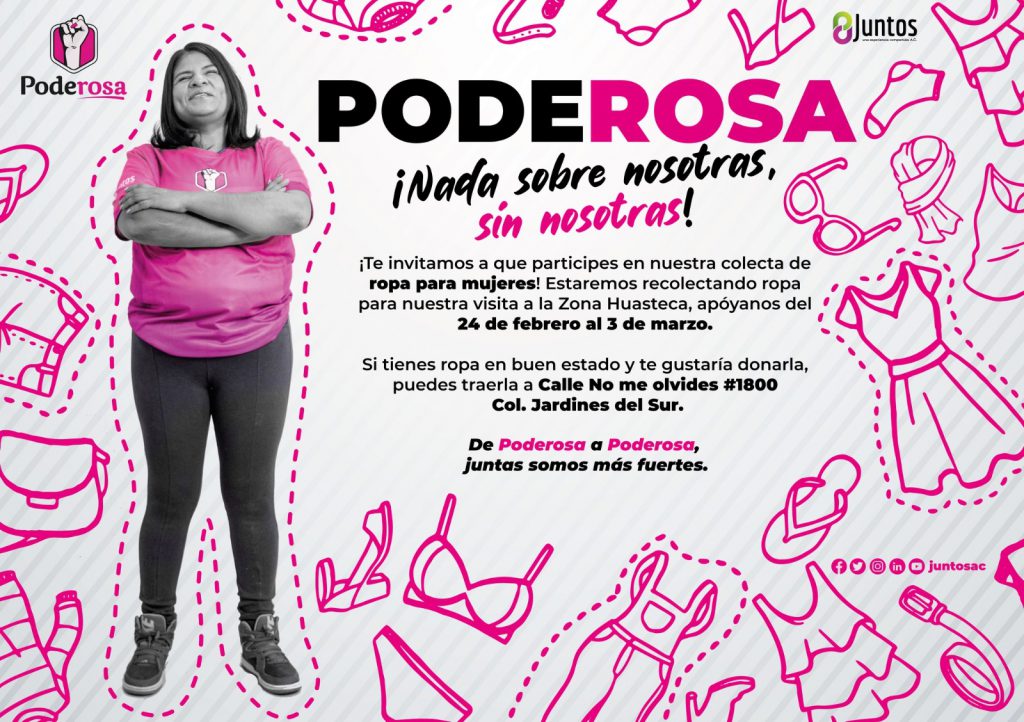 Convoca asociación Juntos a donar ropa para mujeres potosinas - Noticias de  San Luis Potosí