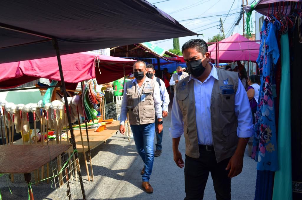 Coordina Ayuntamiento de SLP operativos en tianguis de la ciudad - Noticias  de San Luis Potosí