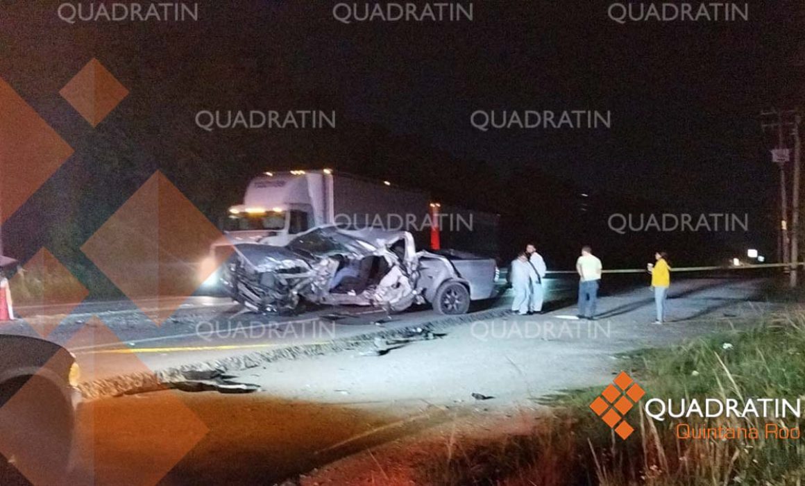 Fallece Al Impactar Camioneta Contra Tráiler En Cancún Noticias De