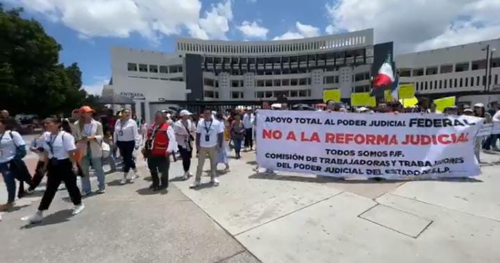 Trabajadores en paro del Poder Judicial Federal piden apoyo de ...