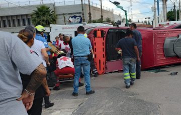 Fuerte choque de transporte de personal deja 26 heridos en SLP ...