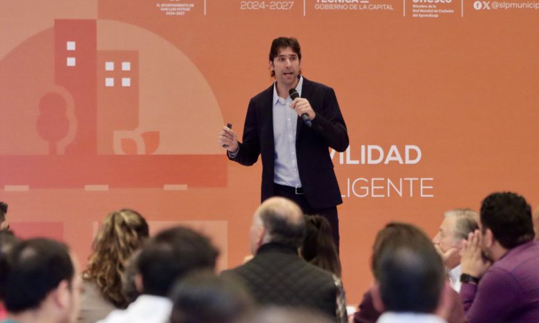 Tiene SLP futuro prometedor en movilidad inteligente: Ricardo Arango