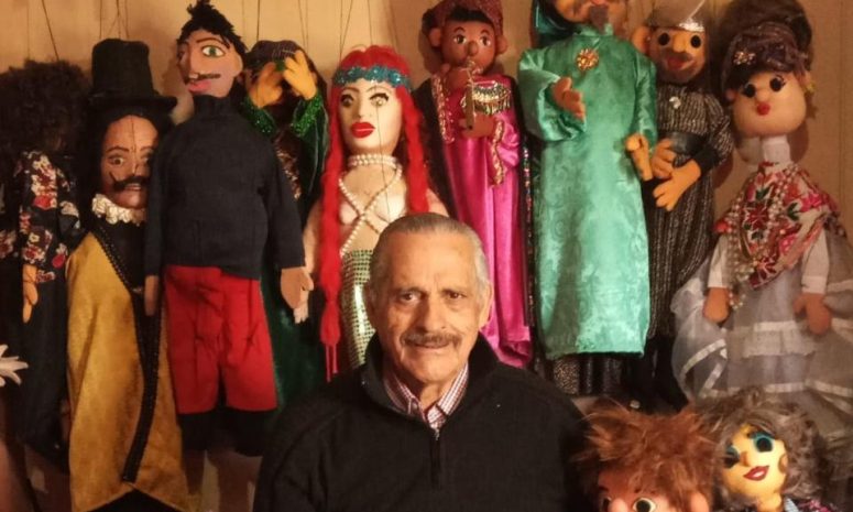 Caperucita roja y el lobo, con las marionetas de Guillermo Azanza