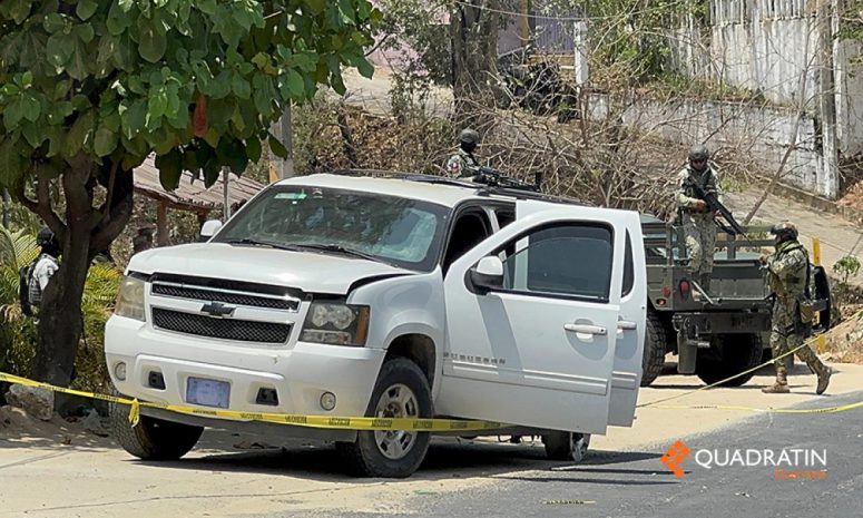 Explosivos paralizan comunidad de Acapulco; confirman 6 muertos