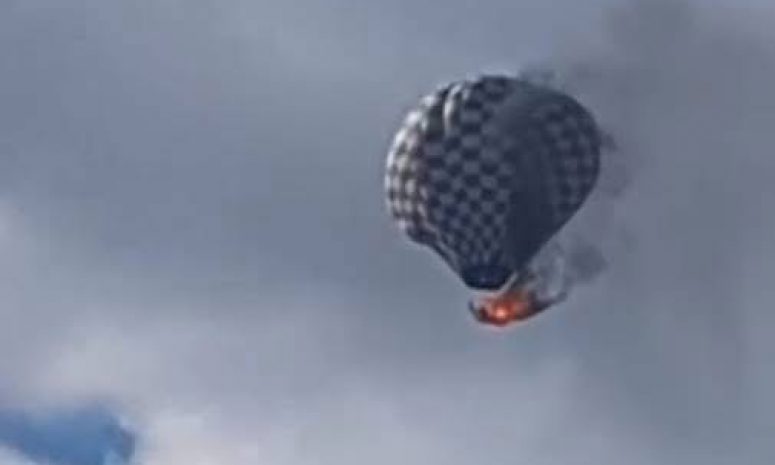 Muere hombre durante festival del globo en Enrique Estrada, Zacatecas