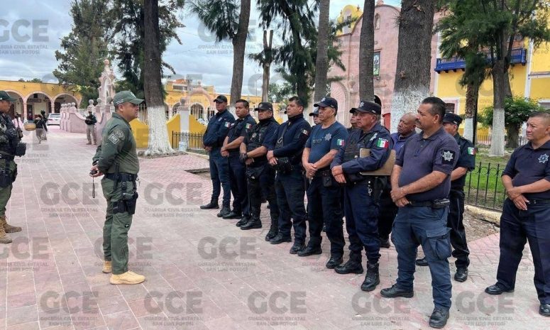 SSPCE: Director de Fuerzas Municipales de Villa de Reyes traía cristal