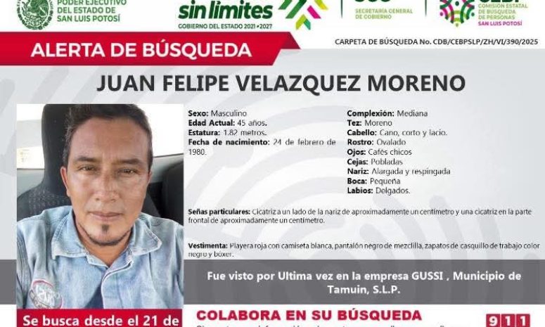 Trabajador de Gusi que perdió la vida en el Río Tampaón, era de Veracruz