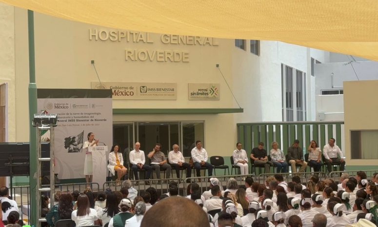 Anuncia Sheinbaum inversión de 200 mdp para IMSS Bienestar en San Luis