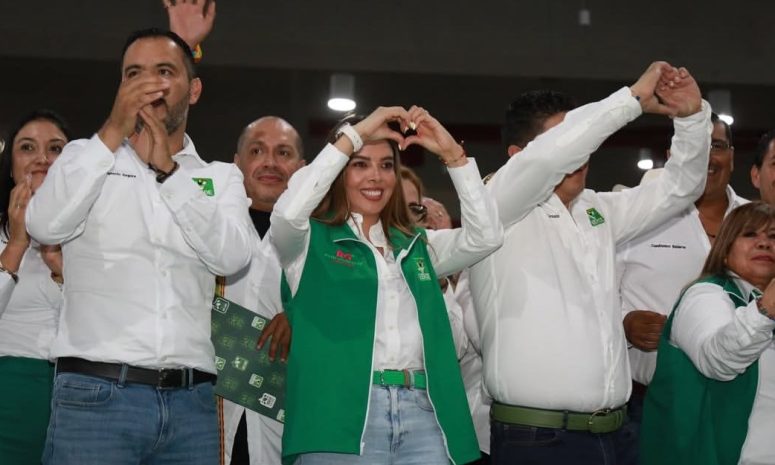Ruth González afirma que el Partido Verde es la principal fuerza en SLP