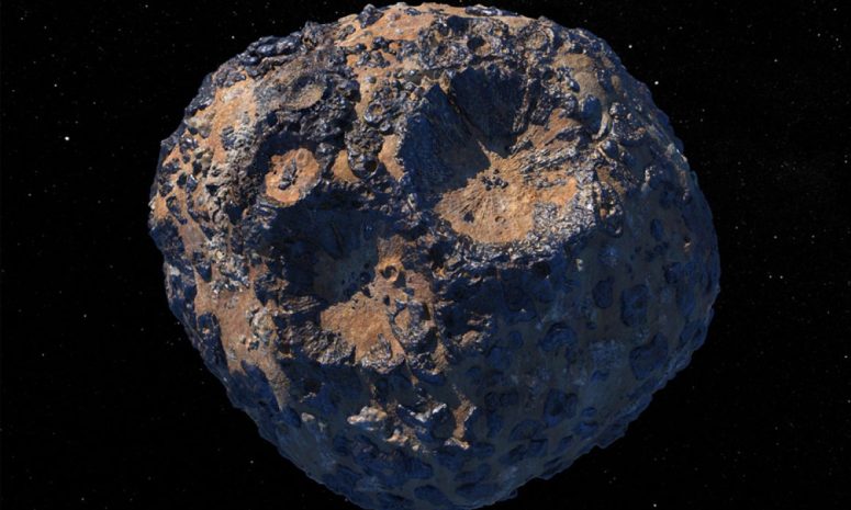 Destaca el asteroide Psyche 16 por su riqueza en metales