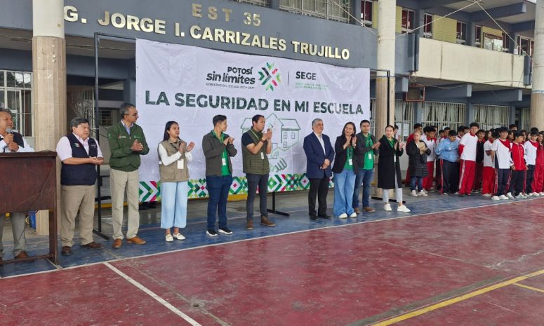 Fortalecen programa Seguridad en mi Escuela en todo el estado