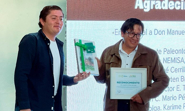 Reconoce Cedral aportación científica de la UASLP con hallazgo de mamut bebé