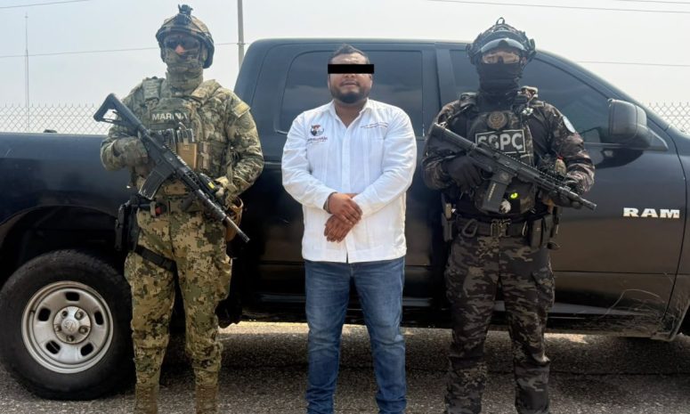 Confirma García Harfuch captura del alcalde de Juchitán