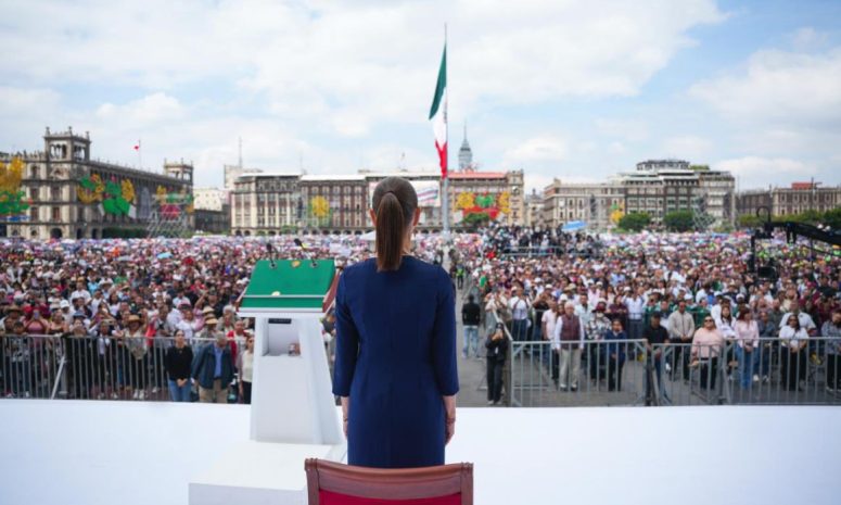 Destaca Sheinbaum cambios constitucionales en rendición de cuentas