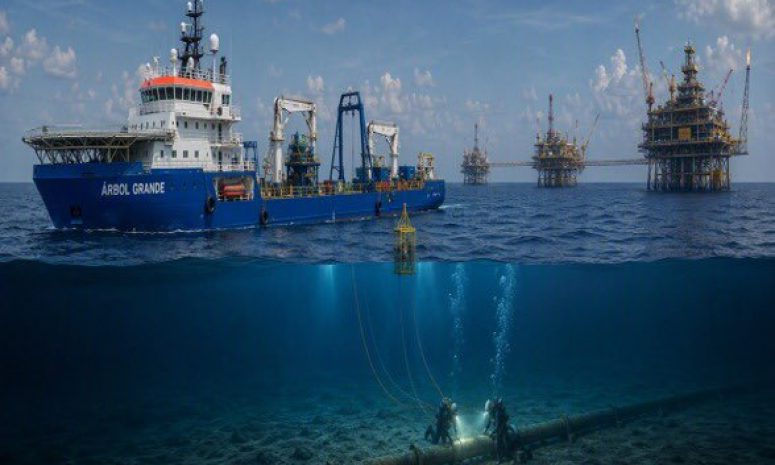 Concluye reparación del ducto submarino averiado en la Sonda de Campeche