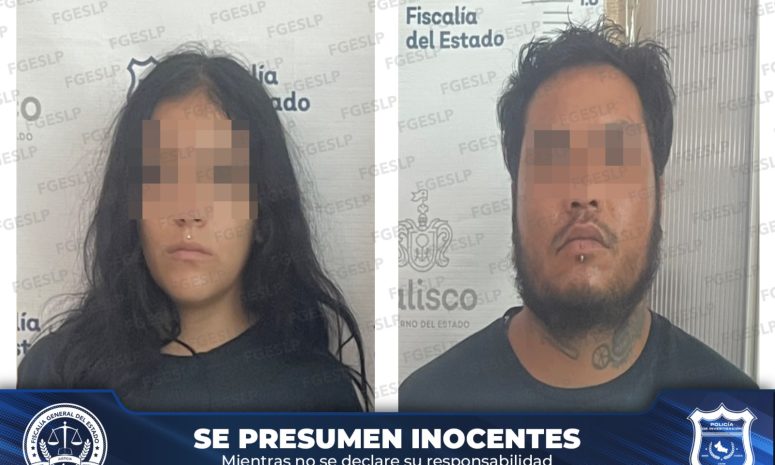 Capturan en Puerto Vallarta a pareja por tentativa de feminicidio en SLP
