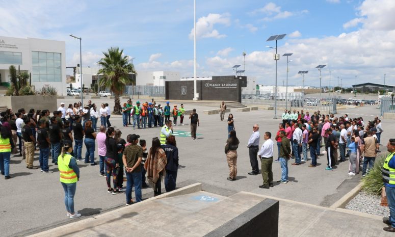 Más de 132 mil personas participaron en Simulacro Nacional en SLP