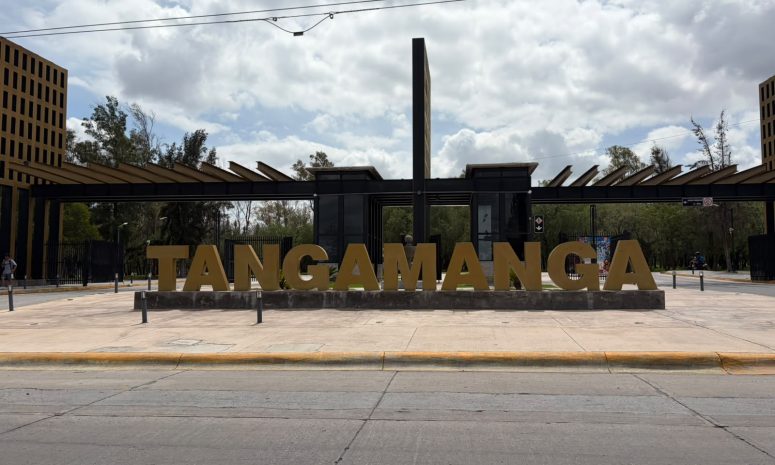 Se acumulan aguas en drenaje del Tangamanga I; piden apoyo a Interapas