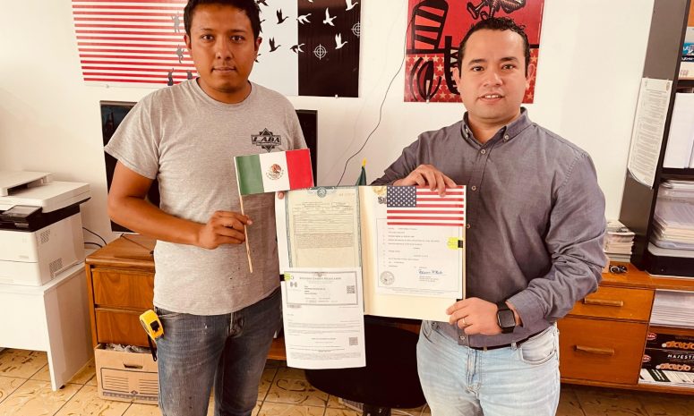 Más de mil 623 familias tramitan doble nacionalidad en SLP