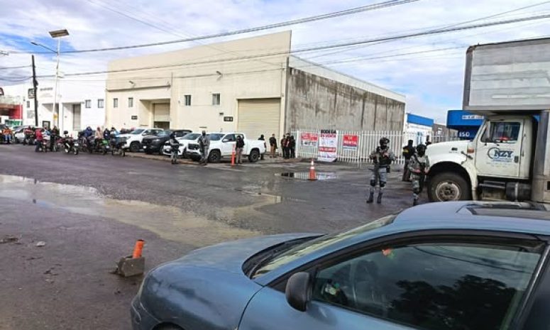 FGR interviene bodega en SLP en operativo contra robo de autotransporte
