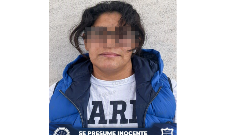 Detienen a Laura por lesiones, robo y daños durante riña familiar en SLP