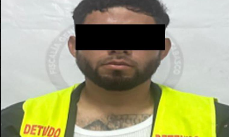 Confirma García Harfuch captura de El Cabra, líder de Mara 18 en Tabasco