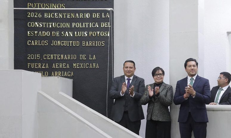 Congreso de SLP conmemora 200 años de la Constitución de 1826