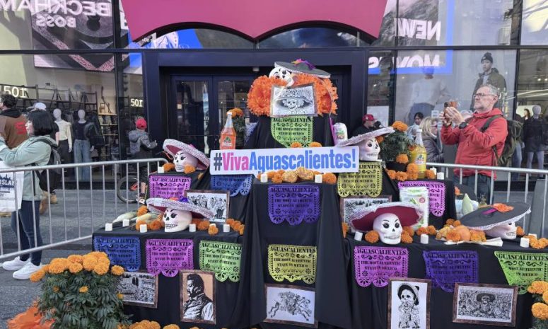 Presentarán en Times Square altares y catrinas por el Día de los Muertos