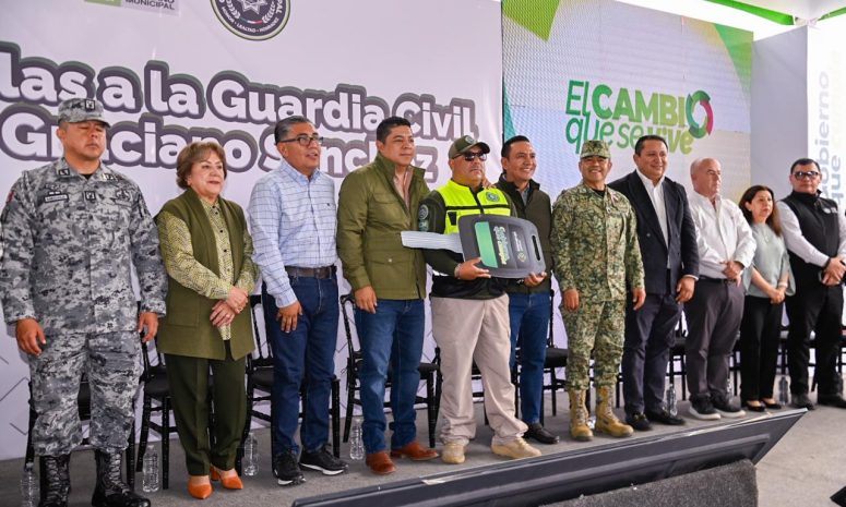 Refuerza Soledad patrullaje con 16 nuevas unidades para su Guardia Civil