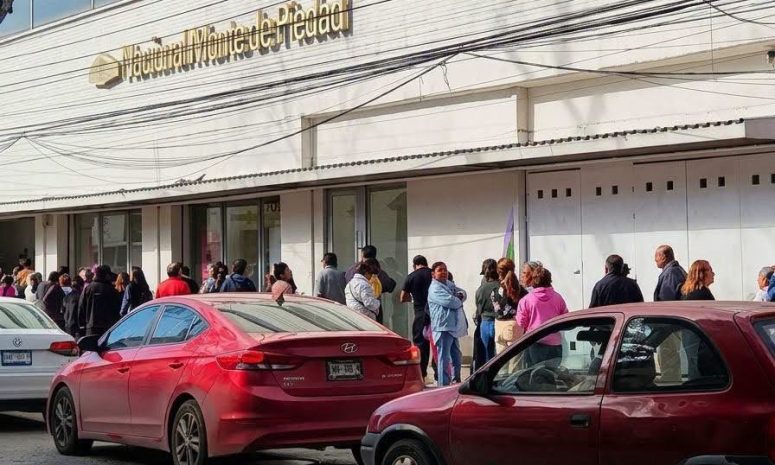 Reapertura de Monte de Piedad desata caos para recuperar bienes en SLP