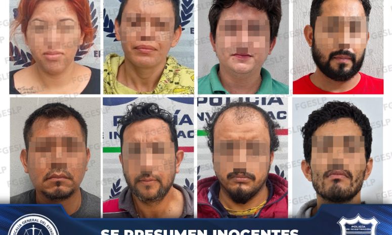 Vinculan a proceso a 12 personas por delitos contra la salud en SLP