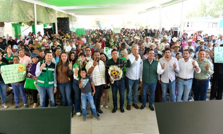 Arranca Ricardo Gallardo pavimentación en Villa de Ramos
