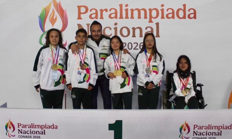 Gana SLP 5 medallas más y queda en el lugar 13 de la Paralimpiada Nacional
