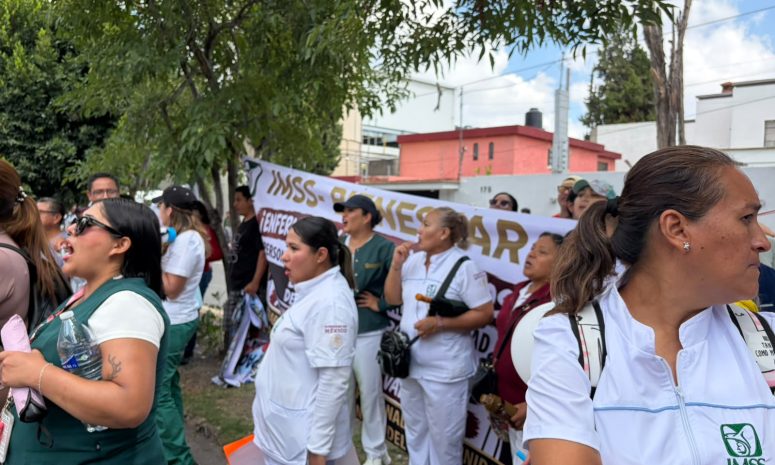 Trabajadores de hospitales exigen diálogo directo con IMSS-Bienestar