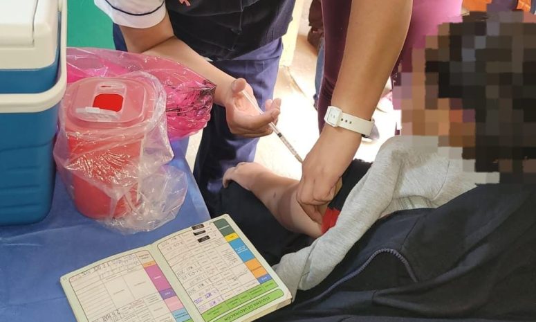 Protegen a estudiantes de VPH con vacunación en escuelas de Soledad