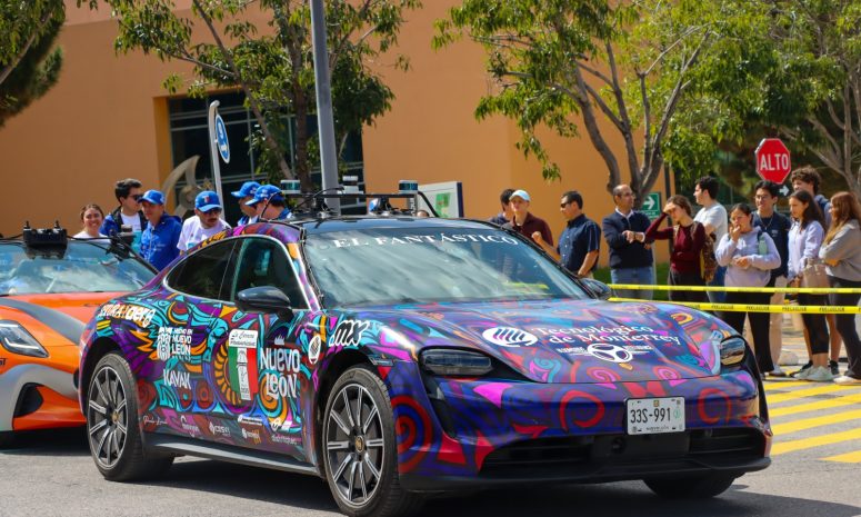 Llega a SLP El Fantástico, vehículo autónomo del Tec
