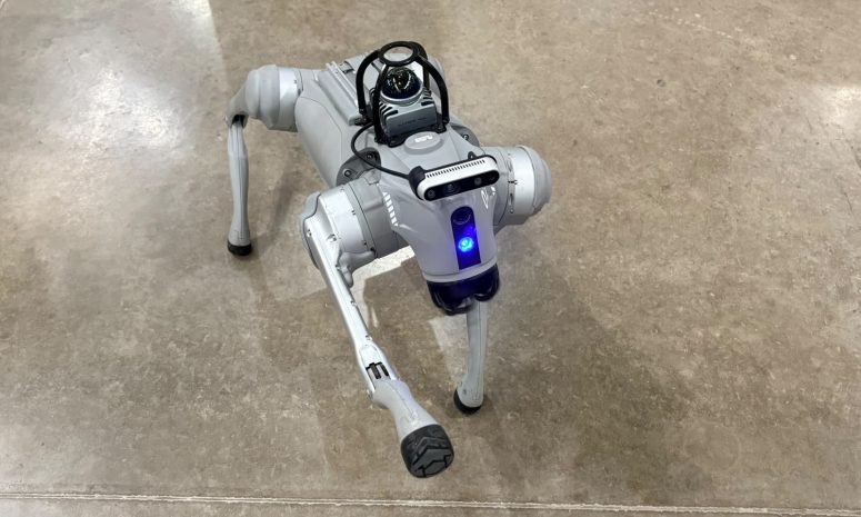 GCE incorpora perros robots y drones a operativos de seguridad en SLP