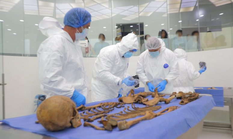 Fiscalía Guanajuato muestra identificación forense